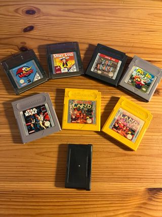 8 juegos Game Boy (Nintendo)