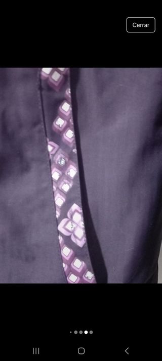 Chaqueta Wedze morada invierno