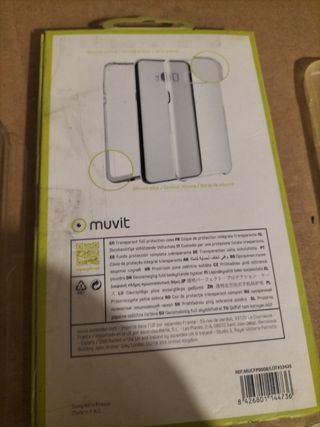 Funda Transparente muvit Galaxy S8+