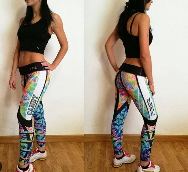 Leggins colombianos marca FIBER