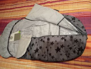 Saco Tuc Tuc estrellas gris