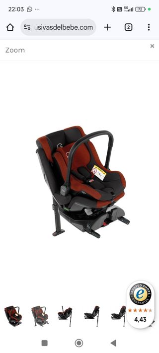 Silla coche JANE bebe