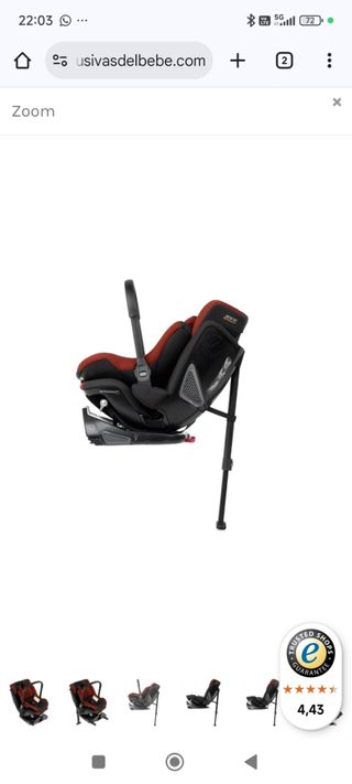 Silla coche JANE bebe