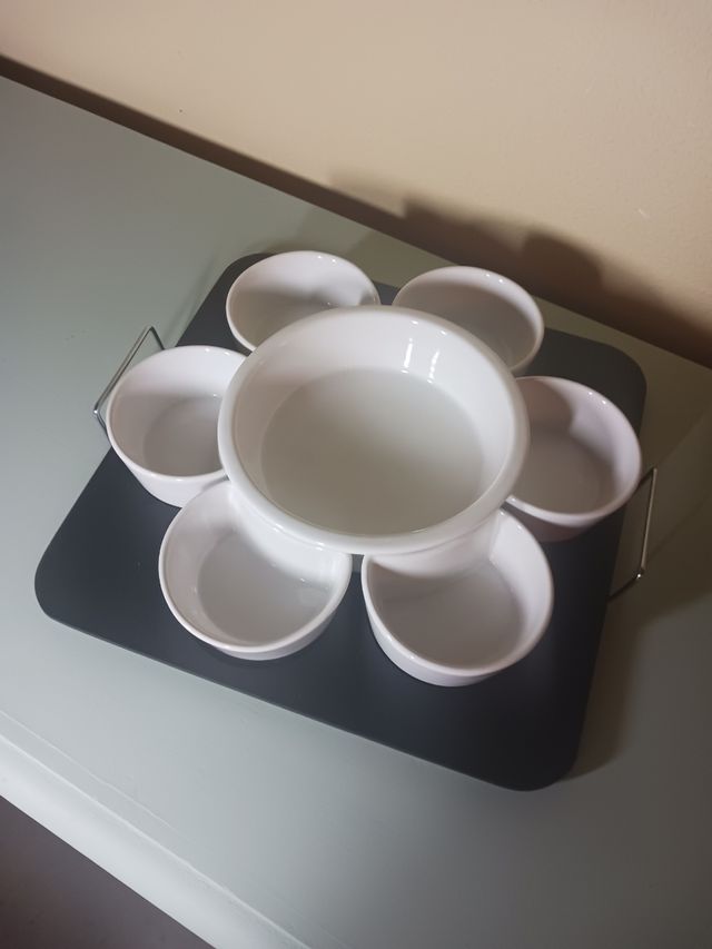 Bandeja aperitivos 7 cuencos