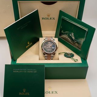 Rolex Datejust Wimbledon 126331 Acero/Oro rosa 