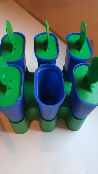 Moldes polos hielo - 6uds