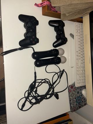 2 Mandos+2 Move PS3 (PlayStation 3)
