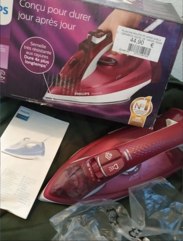 Plancha Philips PowerLife 2400W