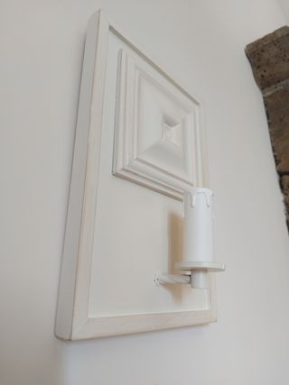 Coppia appliques Parete Bianche