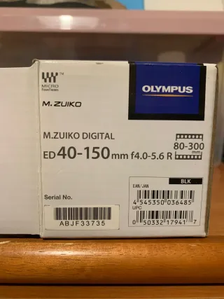 Objetivo Olympus M.Zuiko ED 40-150mm f4.0-5.6 R