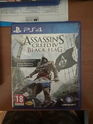 PS4 (PlayStation 4) Assassin's Creed IV Black Flag