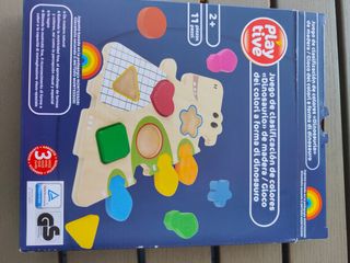 Juego clasificación colores dinosaurio