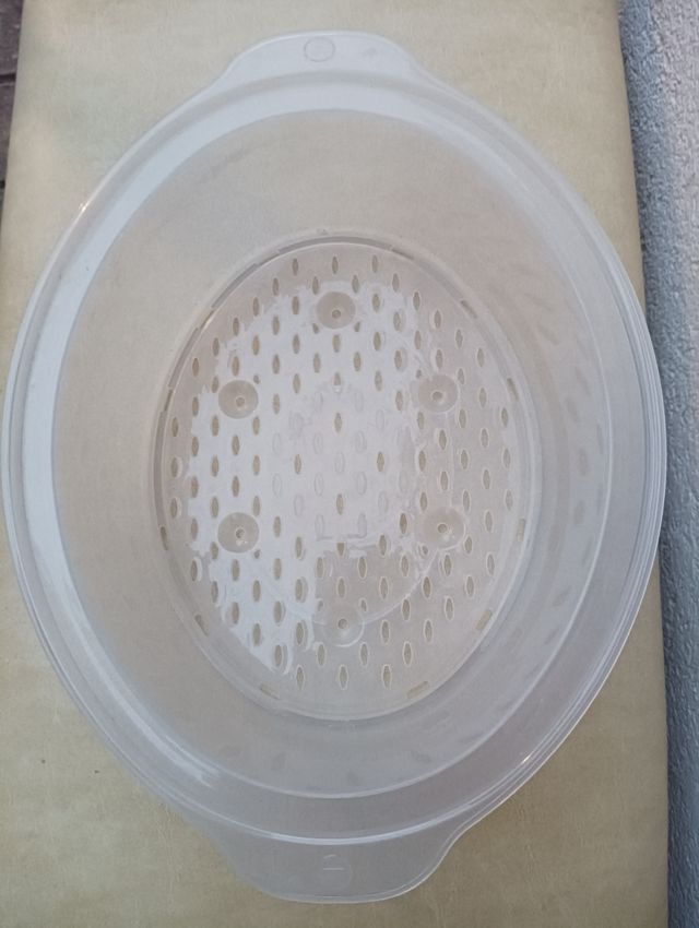 Cocedor vapor 3 niveles plástico