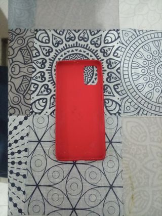 Funda Samsung Galaxy A71 roja