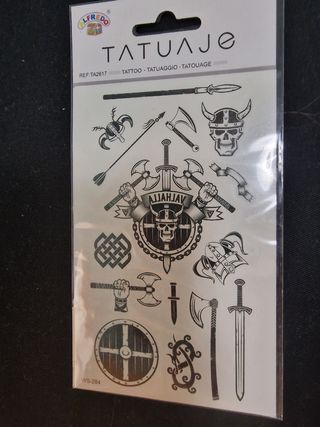 Espadas vikingas medievales regalo Tattos vikingos