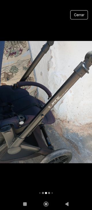 Capazo y Cochecito Jane Mum Azul