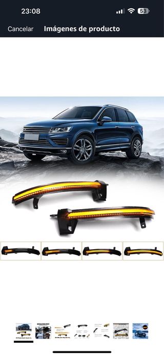 Luces intermitentes LED para VW Touareg