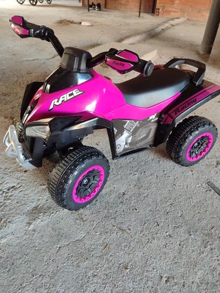 Quad infantil rosa