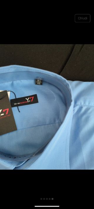 Camicia Uomo Blu XL - 46/56