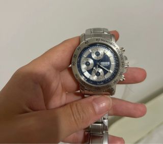 Orologio cronografo argento