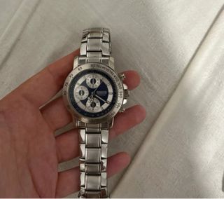 Orologio cronografo argento