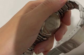 Orologio cronografo argento