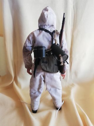 Figura wwii alemán invierno