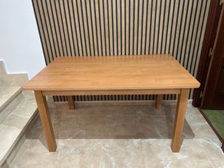 Mesa salón madera marrón