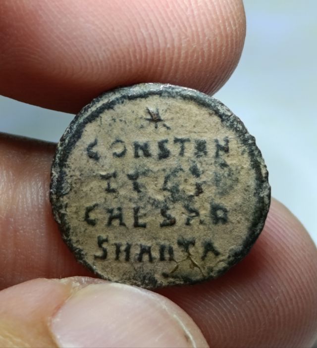 Moneda Romana Emperador Constantino II