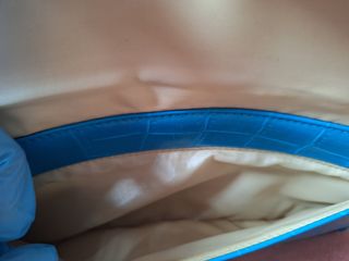 Bolso bandolera turquesa