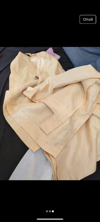 Tenda oro satin 270x140 cm