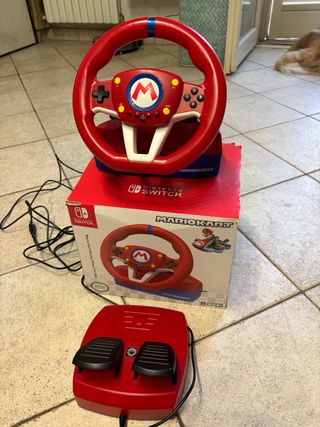Volante e Pedali Mario Kart 8 Nintendo Switch