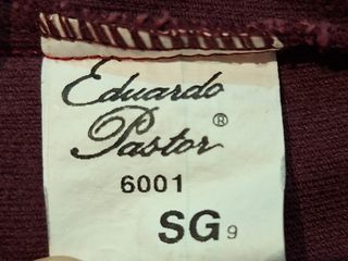 Chaqueta pana granate vintage - Talla L