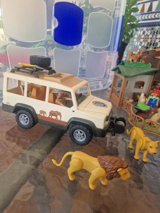 Playmobil: Zoo + Coche Safari rebajado