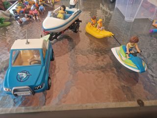 Playmobil: Coche, lancha & moto acuática rebajado