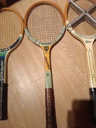 4 Raquetas Tenis Vintage