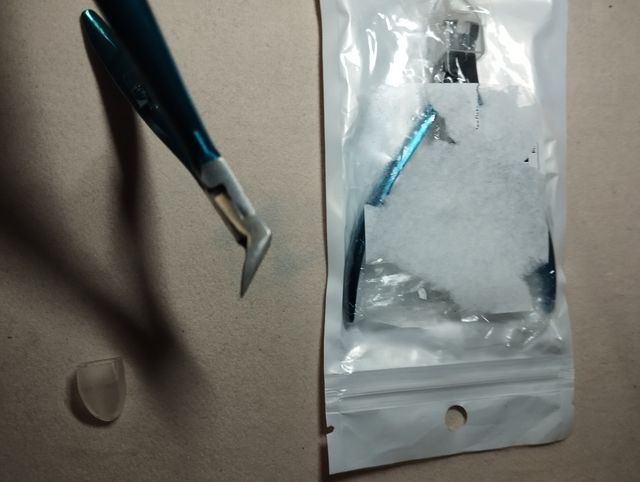 Cortacutículas Azul - manicura/ pedicura