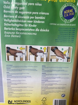 Barrera seguridad bebé Olympos 3 (70-106cm)