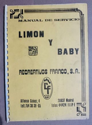 Manual Limón y Baby Recreativos Franco