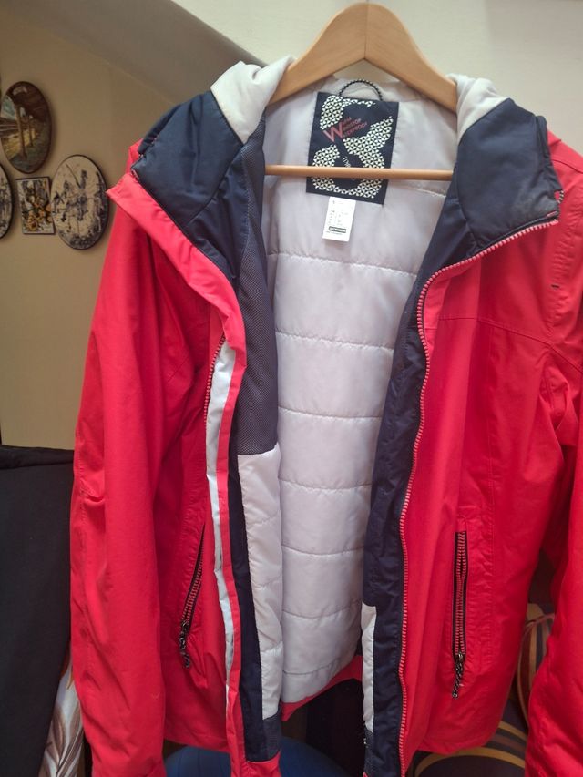 Chaqueta Anorak roja