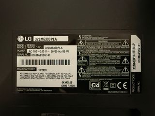 TV LG 32 Pulgadas año 2021
