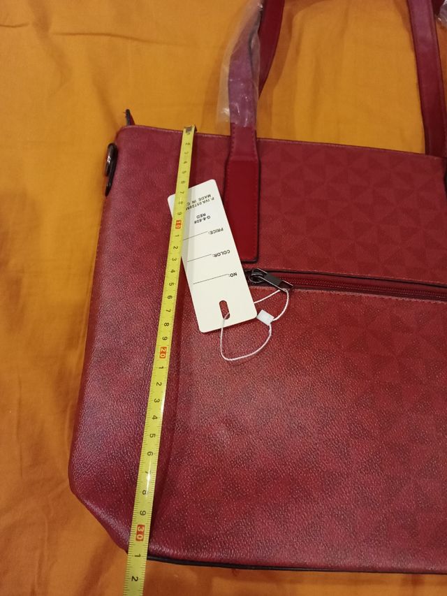 Borsa Erica rossa nuova