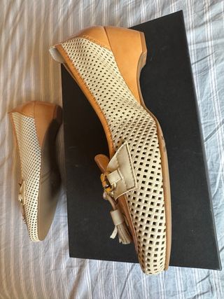 Zapatos Argenta 40 - Beige/Marrón