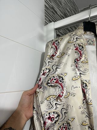 Kimono Evisu seda vintage L