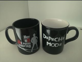 2 Tazas Depeche Mode playing the angel y mecano