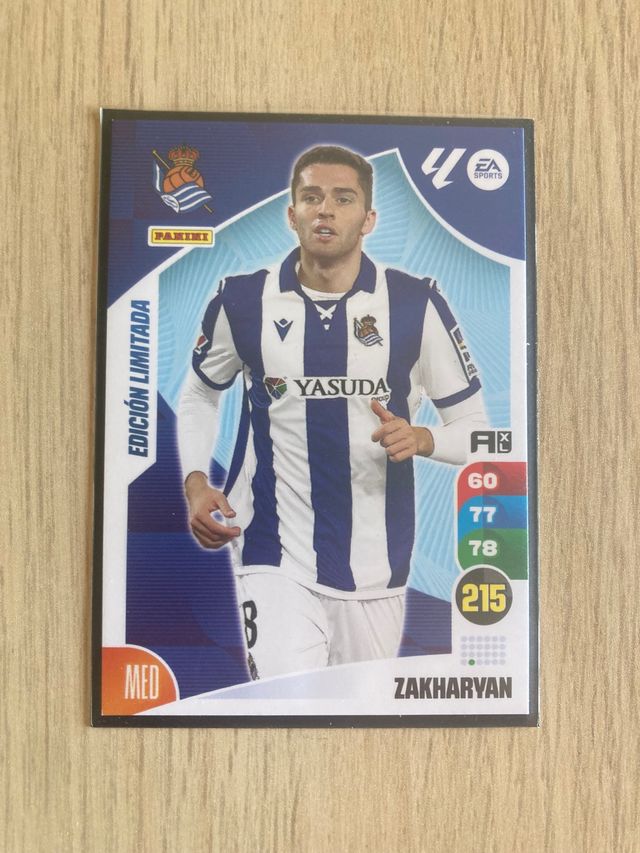 Cromo Zakharyan - Edición Limitada Adrenalyn 24/25