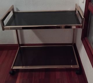 Mesa carrito vintage años 70