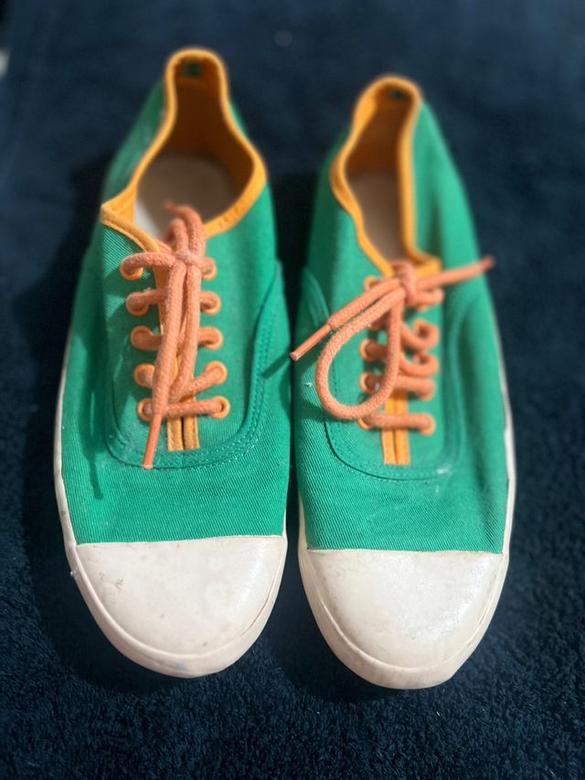 Zapatillas El Ganso - Verde & Naranja