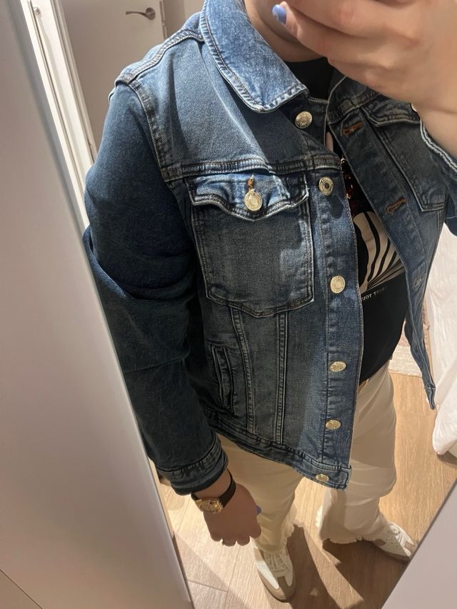 Cazadora vaquera Easy Wear azul