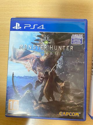 PS4 Monster Hunter World - Como nuevo